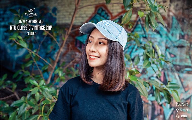 NTU VINTAGE CAP  水洗牛仔