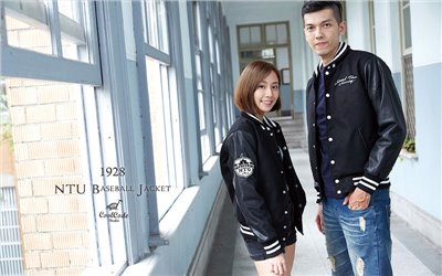 NTU Basketball 棒球外套